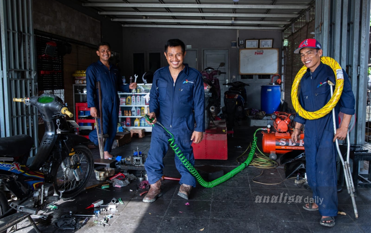 Menyepuh Asa Mekanik Difabel Tamiang