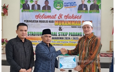 Narsum di Stadium General STKIP, Cawabub Nomor 1 Achmad Fauzan Nasution:  Pemimpin Itu Harus Visioner