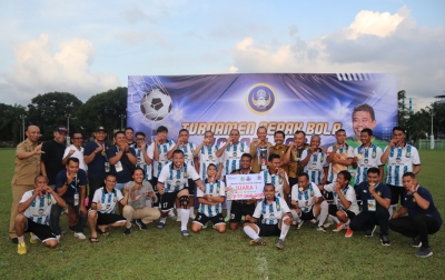 Korpri Langkat Juara 1 di Turnamen Medan, Pj. Bupati: Buah Kerja Sama Tim yang Solid