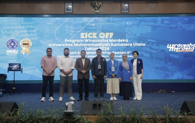 Diikuti 553 Mahasiswa 26 Universitas, UMSU Gelar Kick Off Program Wirausaha Merdeka 2024