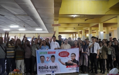 Konsolidasi dengan Ratusan Relawan Sahabat Sofyan Tan, Prof Ridha Ajak Tolak Politik Uang