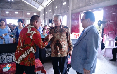 Bishop Gereja Protestan Persekutuan Doakan Edy Rahmayadi Gubernur Sumut Lagi