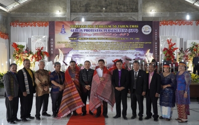 Terus Jaga dan Pupuk Toleransi Lintas Agama, Ridha Silaturahmi dengan Umat Kristiani di Medan