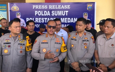 Polrestabes Medan Tangkap 3 Kelompok Geng Motor yang Terlibat Kejahatan