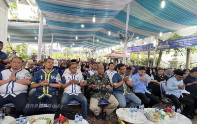 Seribuan Warga Langkat Sepakat Pilih Paslon Nomor Urut 1 Sumut-Langkat