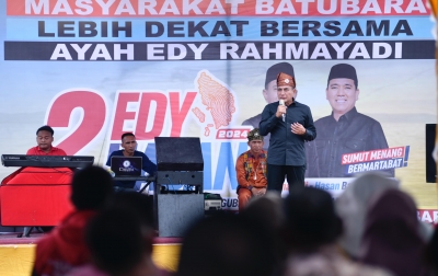 Di Batubara, Edy Rahmayadi Dorong Peningkatan Ekonomi