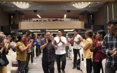 Bersama Sahabat Sofyan Tan, Prof Ridha Bakal Berjuang Siapkan Lapangan Kerja