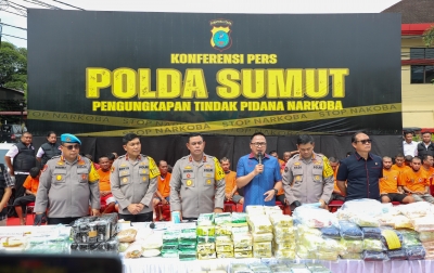 Kurun Waktu 46 Hari, Polda Sumut Ungkap 673 kasus, Selamatkan 1,7 Juta Jiwa