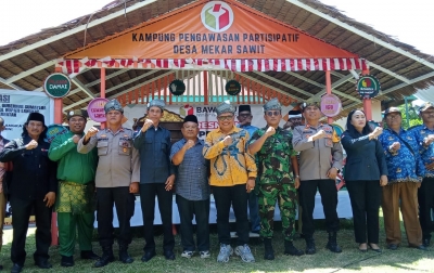 Bawaslu Sumut Luncurkan Kampung Pengawasan Partisipatif di Langkat