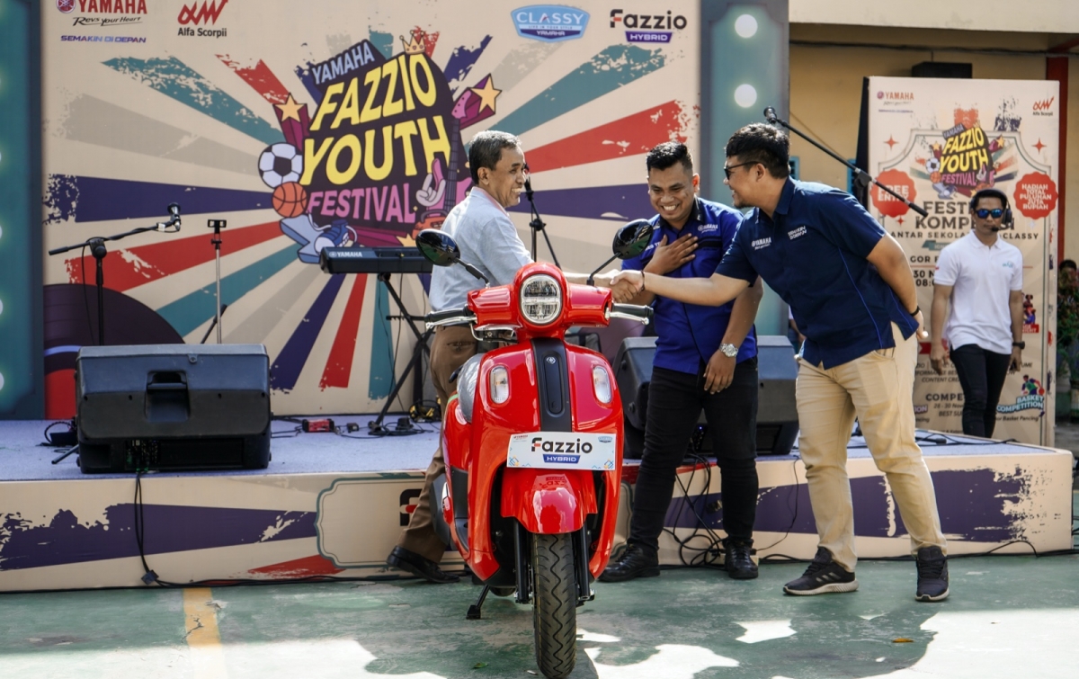 Yamaha Fazzio Youth Festival Sambangi Anak Muda Kota Medan