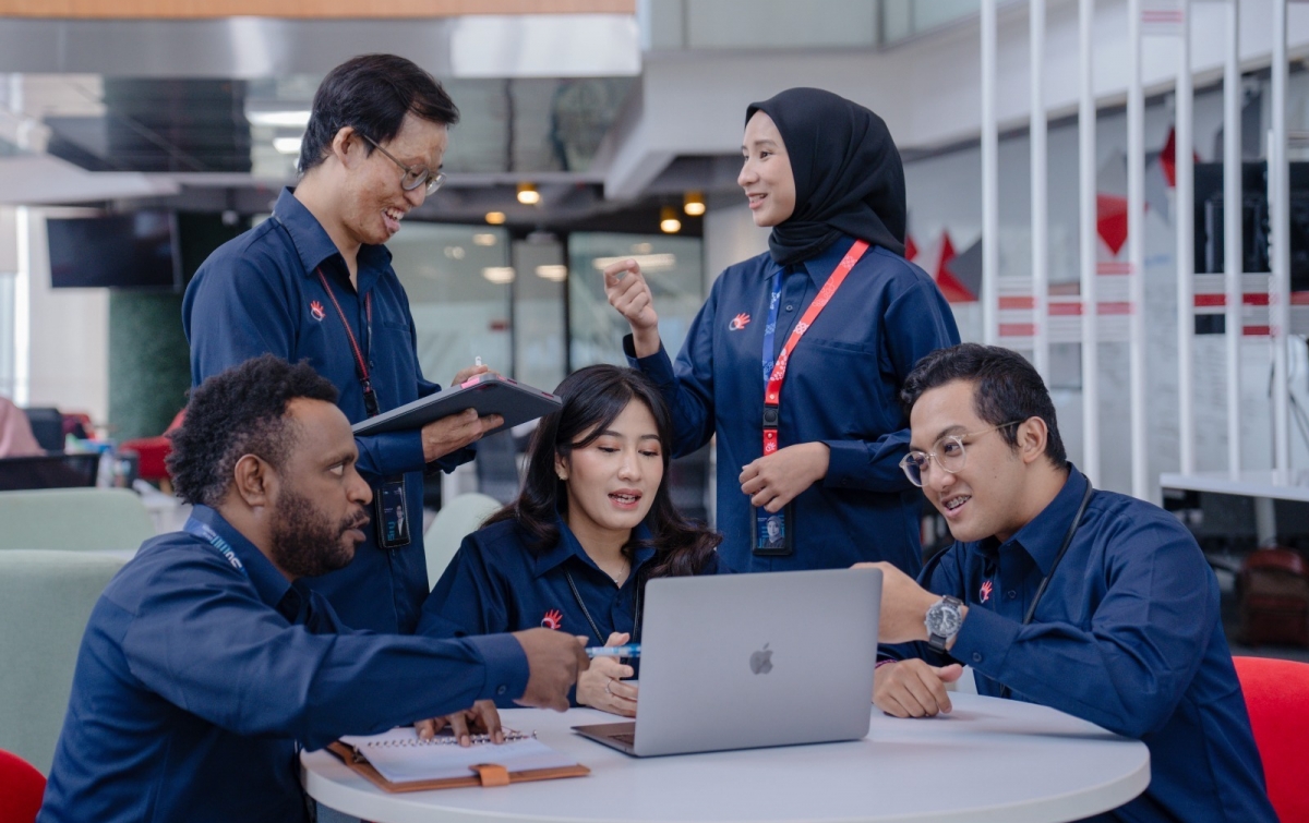 Telkom Bukukan Pertumbuhan Pendapatan Positif Rp112,2 Triliun