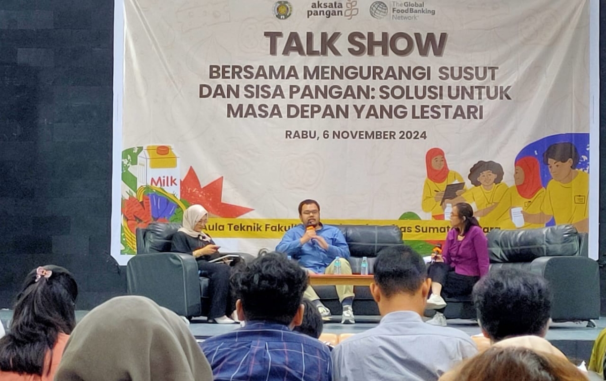 Aksata Pangan bersama Prodi Teknik Lingkungan USU Rayakan Hari Pangan Sedunia Lewat Talkshow