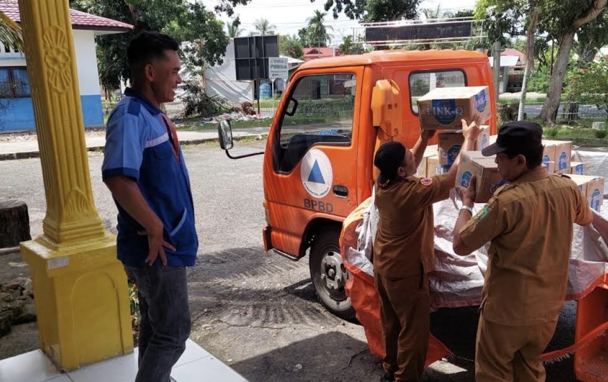 Pemkab Langkat Bantu Korban Terdampak Banjir