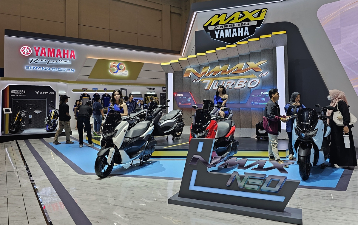 Yamaha Maxi Exhibition di Center Point Medan Hadirkan Varian Classy dan NMAX Neo