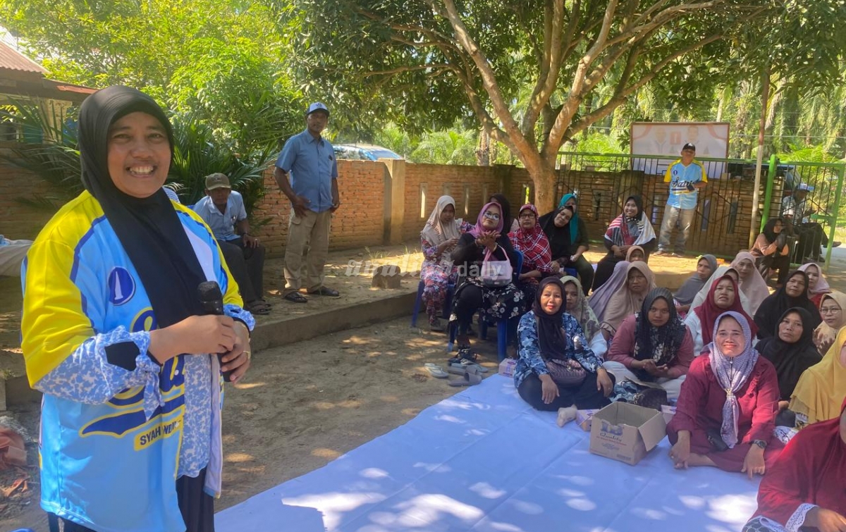 Sangat Merakyat, Istri Syah Afandin Menjadi Simbol Kekuatan Wanita di Kabupaten Langkat