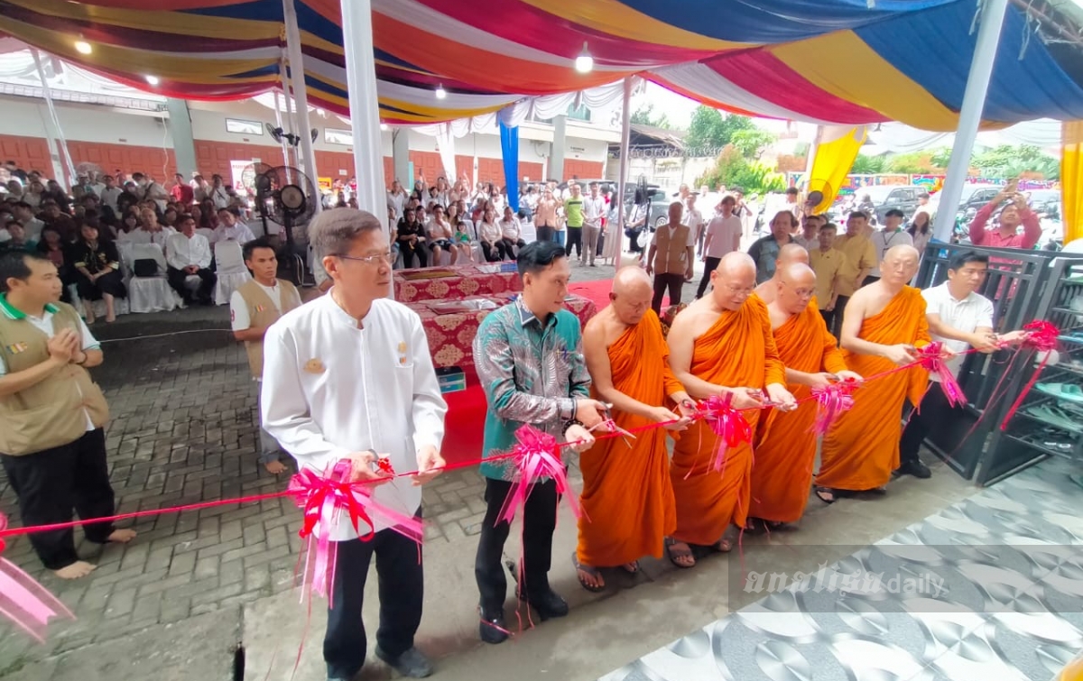 Dihadiri Puluhan Bhikkhu Ternama, Peresmian Savathi Buddhist Center Berlangsung Khidmat