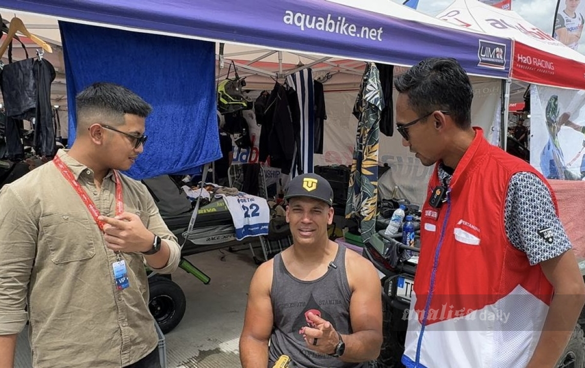 Pembalap Amerika Serikat Anthony Radetic Puji Kualitas BBM Pertamina di Aquabike Jetski World Championship 2024