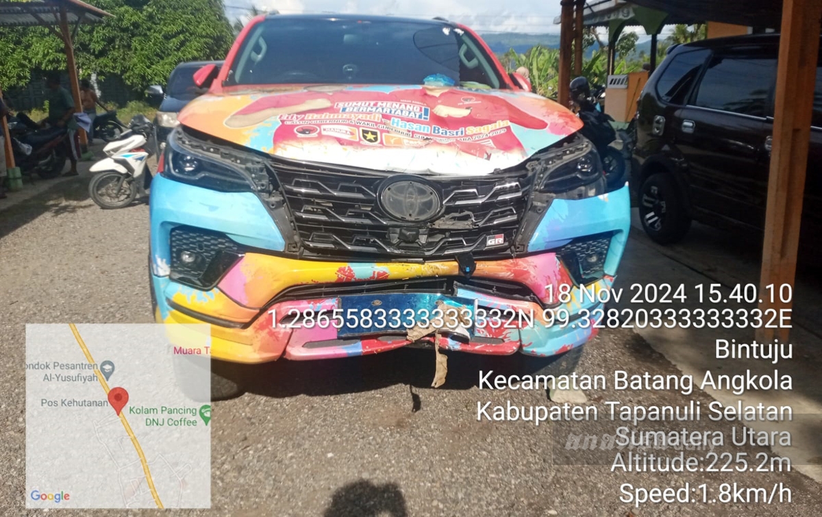 Mobil Tim Edy-Hasan Alami Kecelakaan, Seorang Warga Meninggal Dunia