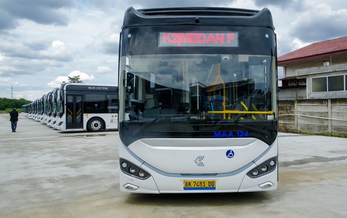 Siap-siap Warga Medan! 60 Bus Listrik Akan Diluncurkan, Transportasi Massal Modern Ramah Lingkungan