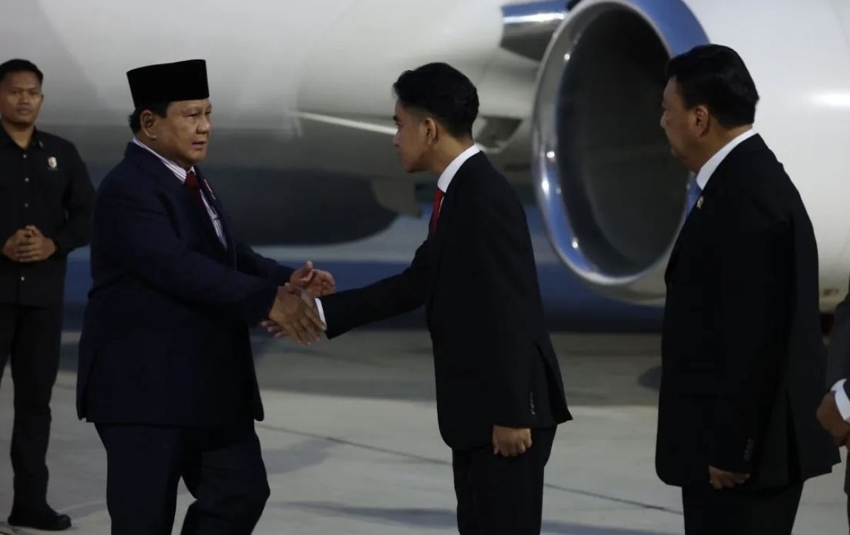 Prabowo Tiba di Tanah Air Usai Lawatan Kenegaraan