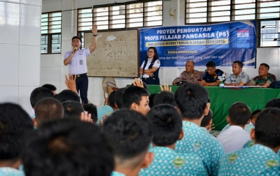 KAI Bandara Kampanye 60 Detik Aman Sampai Tujuan di Sekolah Cerdas Murni