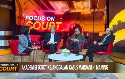 Aktivis Anti Korupsi dan Pakar Hukum Tegaskan Mardani Maming Bukan Koruptor