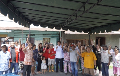 Gelar Sosialisasi dan Pemeriksaan Gratis di Kelurahan Anggrung, Prof Ridha Didoakan Jadi Wali Kota Medan