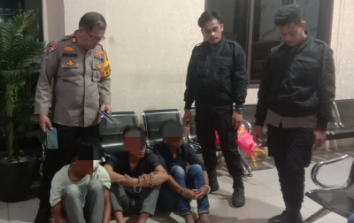 Respons Cepat Polres Pelabuhan Belawan Tangkap 3 Remaja Pelaku Tawuran di Jalan TM Pahlawan