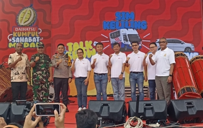 Band Nidji Tutup Seri Pamungkas 'Daihatsu Kumpul Sahabat 2024' di Medan