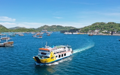 ASDP Kerahkan KMP Cucut Layani Warga Terdampak Erupsi Lewotobi di Jalur Sape-Labuan Bajo