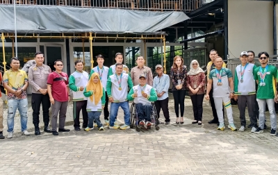 Pengadilan Negeri Sei Rampah Peduli Atlet Disabilitas, Berikan Tali Asih di Jericho Stable