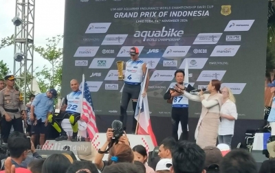 Francois Medori Juara 1 Aquabike Jetski Dairi Cup