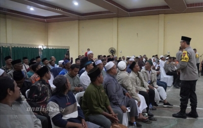 Wujudkan Kamtibmas Kondusif di Pilkada Serentak, Kapolres Langkat Silaturahmi dengan 100 Alim Ulama