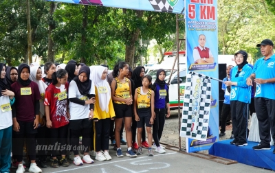 Ratusan Peserta Ikuti Kejurkab Atletik Lari 5 Kilometer