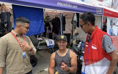 Pembalap Amerika Serikat Anthony Radetic Puji Kualitas BBM Pertamina di Aquabike Jetski World Championship 2024