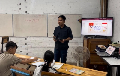 Mahasiswa USU Jadi Relawan Guru di Vietnam, Wujudkan Kepedulian terhadap Pendidikan