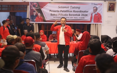 PDIP Medan Bekali Pemahaman Bagi 321 Kordinator Saksi demi Jaga Suara di Pilkada