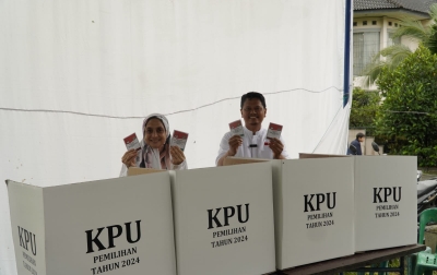 Prof Ridha Menang Telak di Tempatnya Nyoblos, Paslon 02 Dominasi Suara di Beberapa TPS