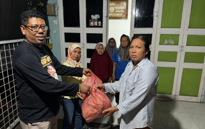 Pasca Menang Quick Count Pilgubsu, Bobby Nasution Minta Relawan Keliling Beri Bantuan Korban Banjir