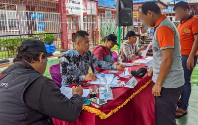 Pilkada 2024, Pegawai dan Warga Binaan Mencoblos di TPS Khusus