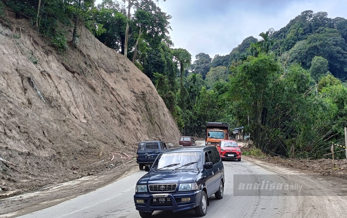 Hari Pertama Jalan Sembahe-Sibolangit Dibuka, Relatif Sepi