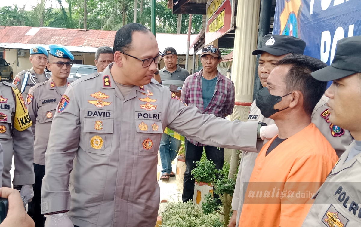 Pencuri Baut Jembatan Tanjung Pura Ditangkap, Hasilnya untuk Ekonomi Keluarga