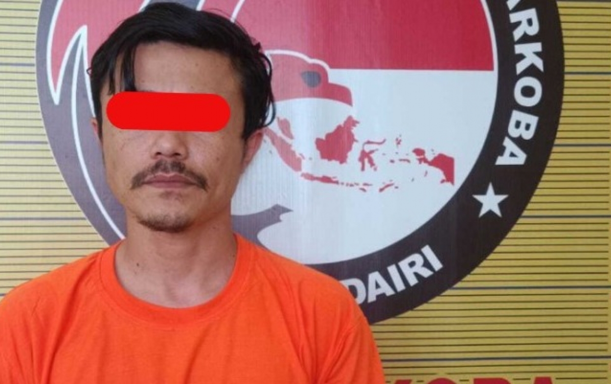 Polres Dairi Tangkap Oknum ASN Dugaan Kepemilikan Narkoba di Sidikalang