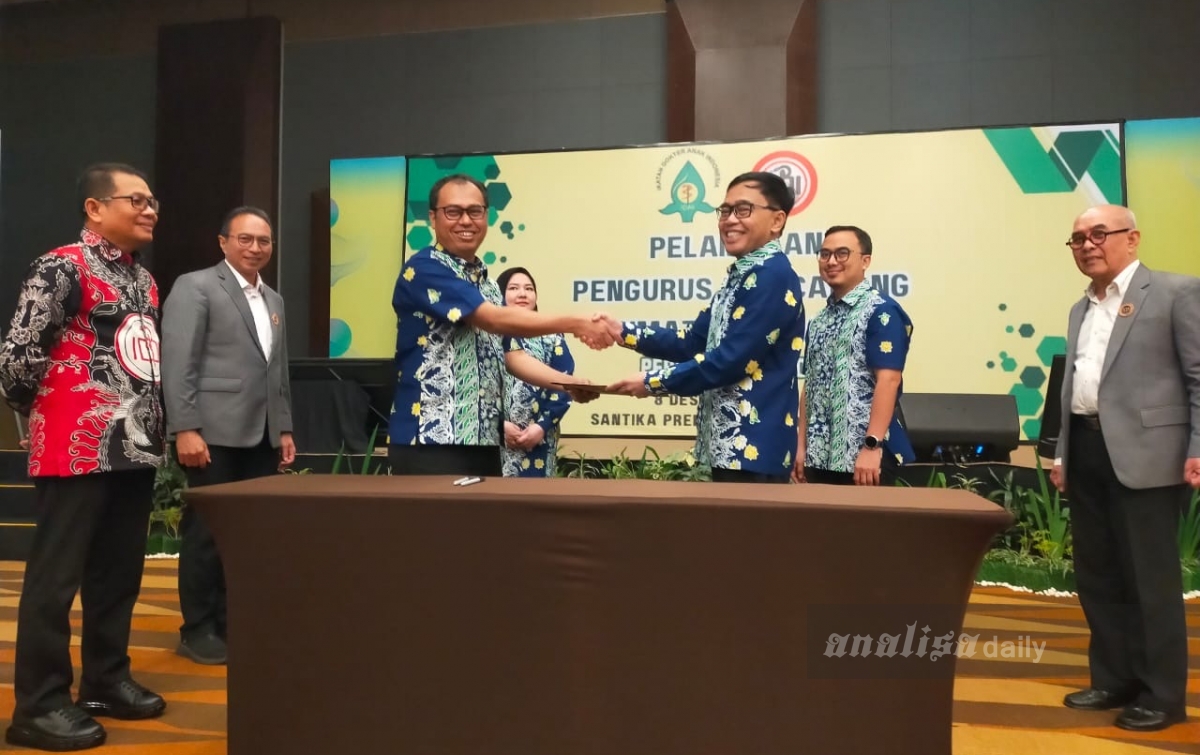 Di Pelantikan Pengurus IDAI Sumut Periode 2024-2027, Kadiskes Ajak Jajaran Kesehatan Membranding Citra Positif