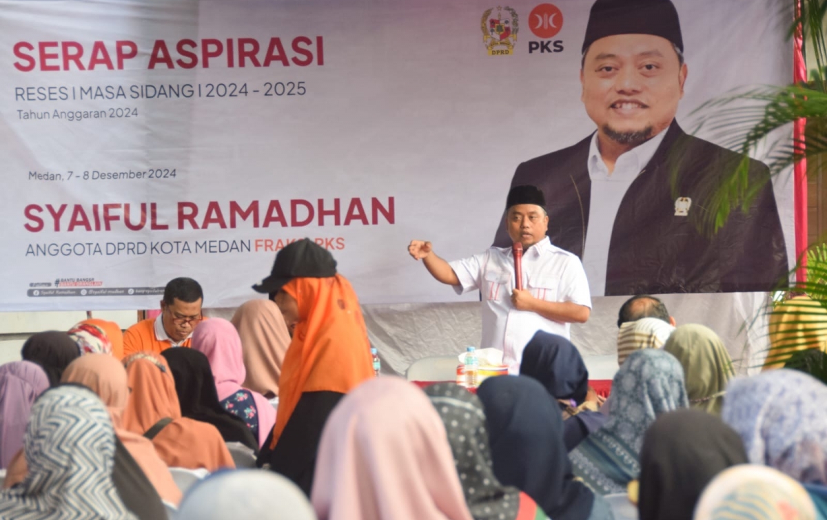 Warga Dapil 5 Sampaikan Sejumlah Aspirasi di Reses Perdana Ketua Fraksi PKS Syaiful Ramadhan