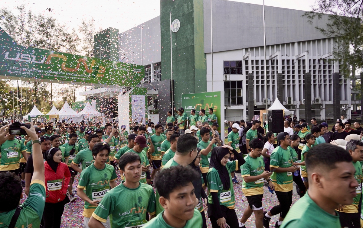 Ribuan Peserta USU RUN 2024 Meriahkan Dies Natalis ke-72 USU