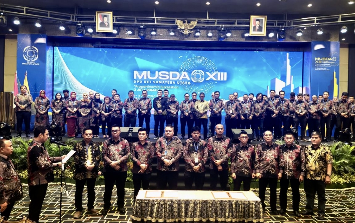 Rakutta Karo Karo Ketua DPD REI Sumut 2024-2027