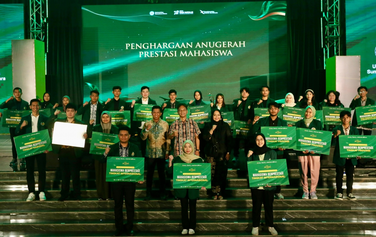 USU Awards 2024 Sukses Digelar, Rektor Prof Muryanto Amin: Bentuk Apresiasi Universitas Atas Prestasi yang Diraih