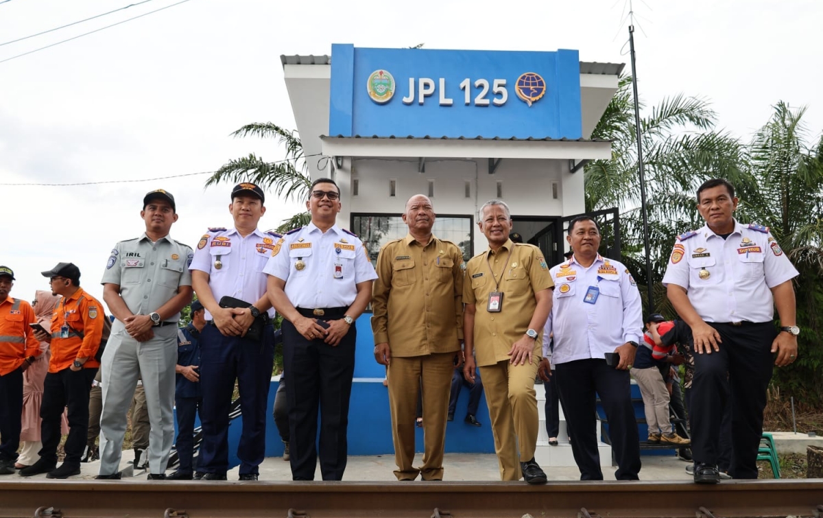 Keberadaan Pos Jaga dan Palang Pintu Perlintasan KA Tanjungbalai untuk Tekan Risiko Kecelakaan