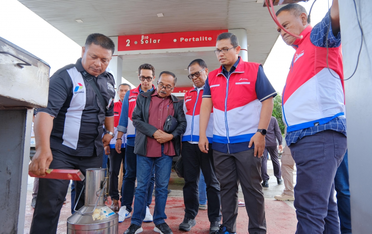 Jelang Nataru, Komut Pertamina Patra Niaga Tinjau Sarana Fasilitas BBM & LPG di Sumut